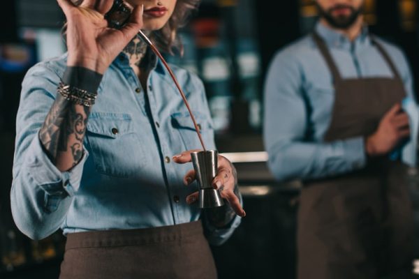 Cropped image of bartender preparing drink at bar 2023 11 27 05 10 56 utc min
